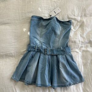Love Tree Denim Mini Dress